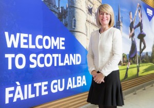 Amanda McMillan, Managing Director of Glasgow Airport