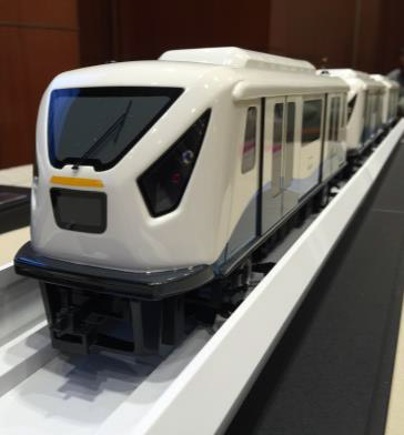 Automated People Mover trains