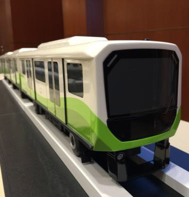 Automated People Mover trains
