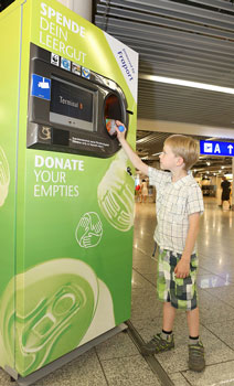 Bottle Return Machine - Frankfurt Airport