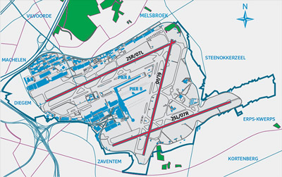 Brussels Airport plans major runway renovations works