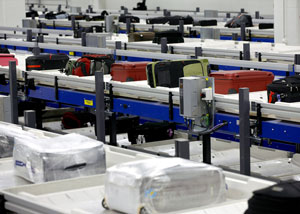 CrisBag high speed baggage handling system