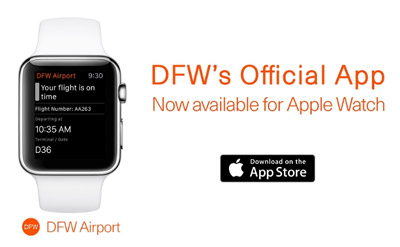 Dallas Fort Worth International launches Apple Watch app