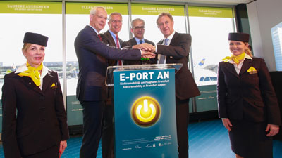 Frankfurt opens Green Gate ground handling initiative