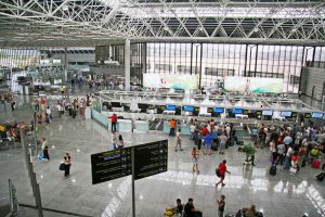 Inside Sochi airport