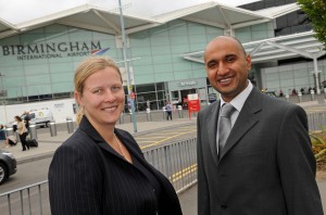 Meteor at Birmingham airport