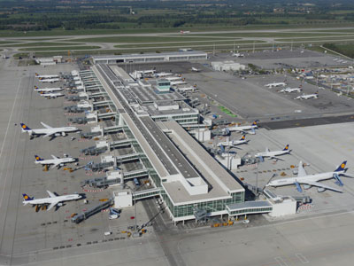 Munich Airport satellite terminal nears completion