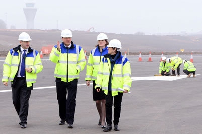 Prime Minister visit to Birmingham Airport