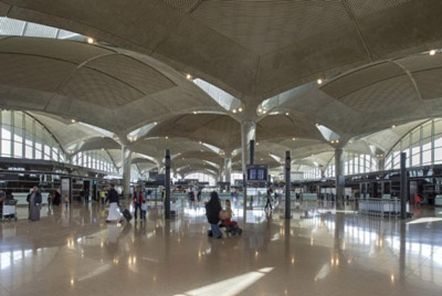 Queen Alia International Airport records rise in passengers during January