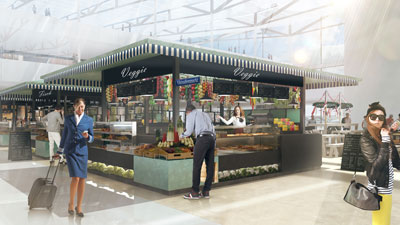 Retail and dining concept revealed for Munich Airport satellite terminal
