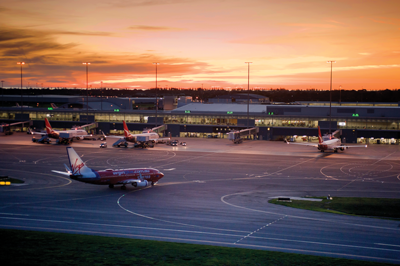 Powered by the sun - Adelaide Airport