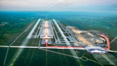 Proposed additional runway at Gatwick Airport