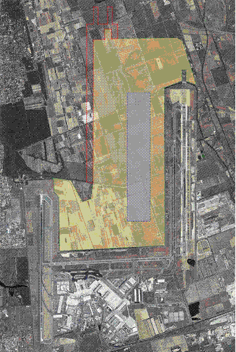 Figure 4 Actual configuration and development area