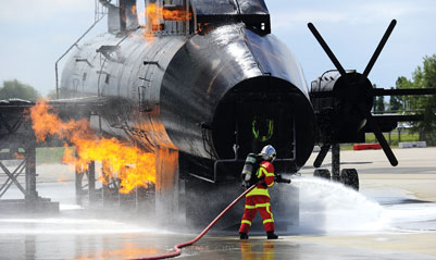 ARFF Training Facility at Lyon Airport