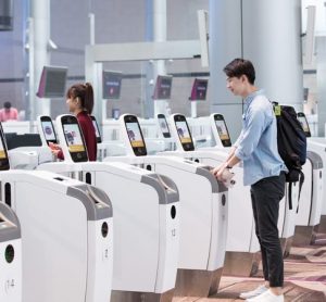 How does border control affect passenger experience?