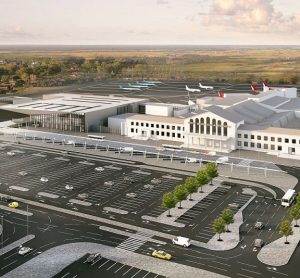 Vilnius Airport terminal redevelopment.