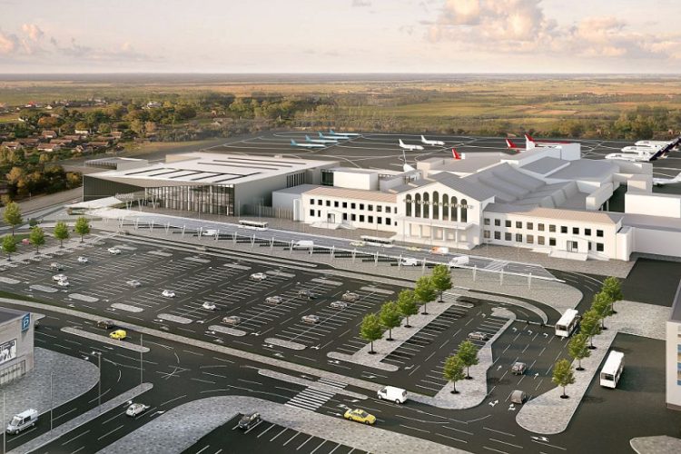 Vilniaus oro uosto terminalo pertvarkymas.