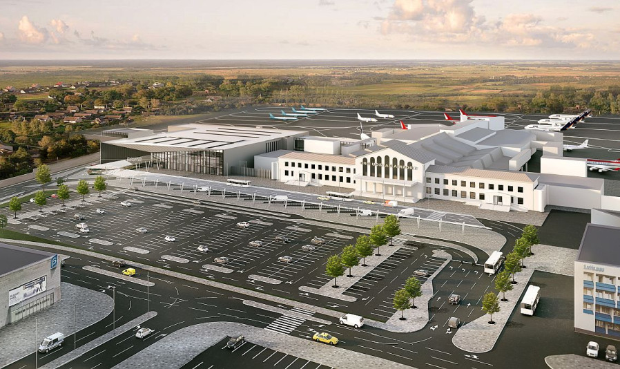 Vilnius Airport terminal redevelopment.