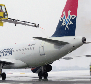 Winter service at Belgrade Nikola Tesla Airport