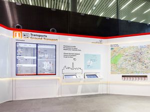 Aéroports de Paris trials new Transport Information Points