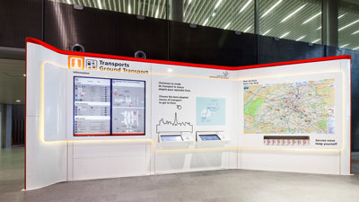 Aéroports de Paris trials new Transport Information Points