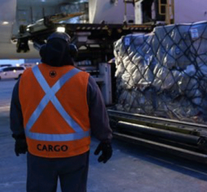 Air Canada cargo flight sends supplies to Ukrainian refugees in Poland