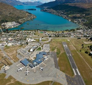 Airfield Lighting at Queenstown Airport in New Zealand