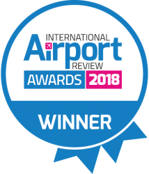 Airport 2018 Award winner rosette