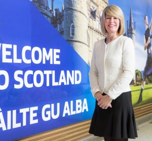 Amanda McMillan, Managing Director of Glasgow Airport