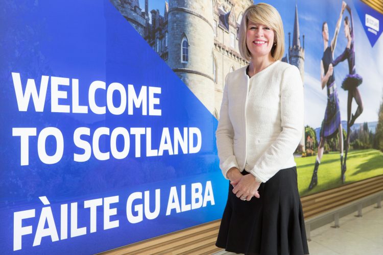 Amanda McMillan, Managing Director of Glasgow Airport