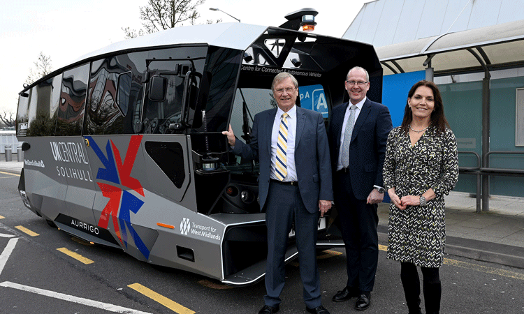 Birmingham Airport trials autonomous shuttles