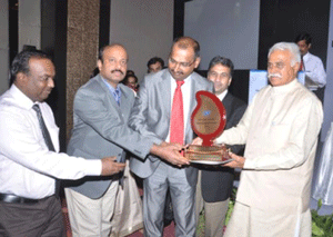 BIAL receiving award
