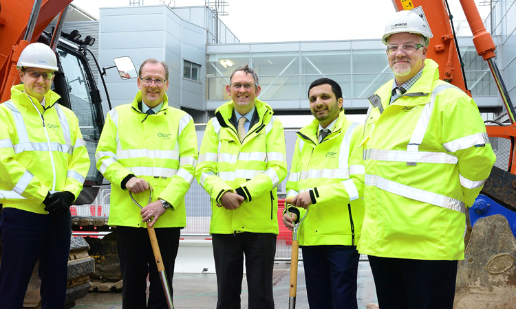 Birmingham Airport departure lounge extension begins construction