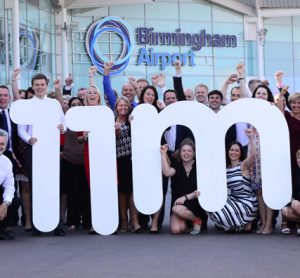 History made at Birmingham Airport as it records 11m passengers in 12 months