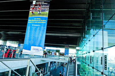 Bordeaux Airport passenger traffic grows beyond national average