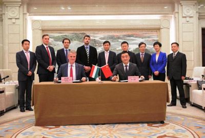 Budapest Airport signs cargo relations agreement with China