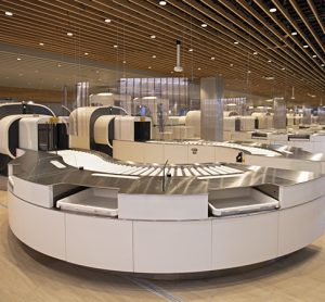 CT scan machines installed at Schiphol Airport's security checkpoints