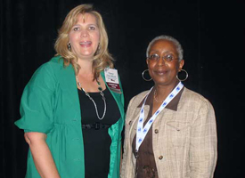 Cheryl Marcell and Angela Gittens ACI