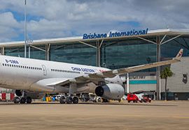 China Eastern touches down at Brisbane Airport