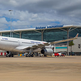 China Eastern touches down at Brisbane Airport