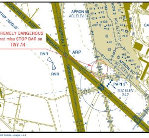 Chopin Airport opens new rapid exit taxiway