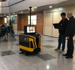 Cleaning robots trialled at Domodedovo Airport