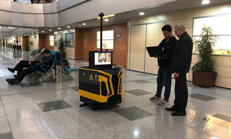 Cleaning robots trialled at Domodedovo Airport