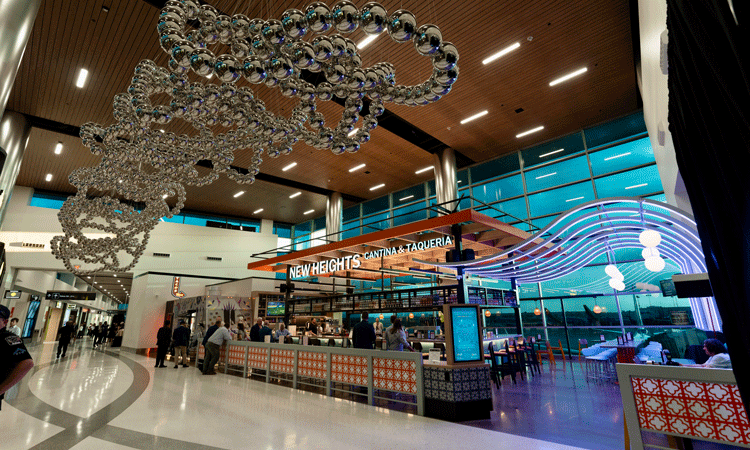 The first project completed under the New Horizon plan adds to a growing list of places to eat, drink and shop at BNA.