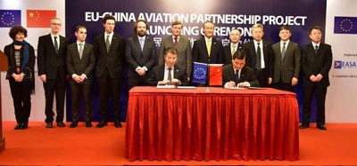 Cooperation leads to EU-China Aviation Partnership Project