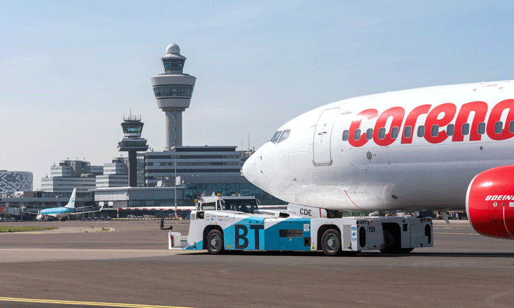 Sustainable taxiing at Amsterdam Airport Schiphol