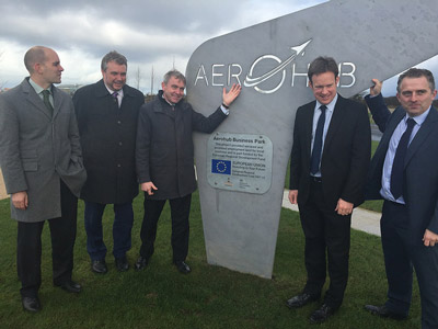 Cornwall Airport Newquay opens Aerohub Business Park