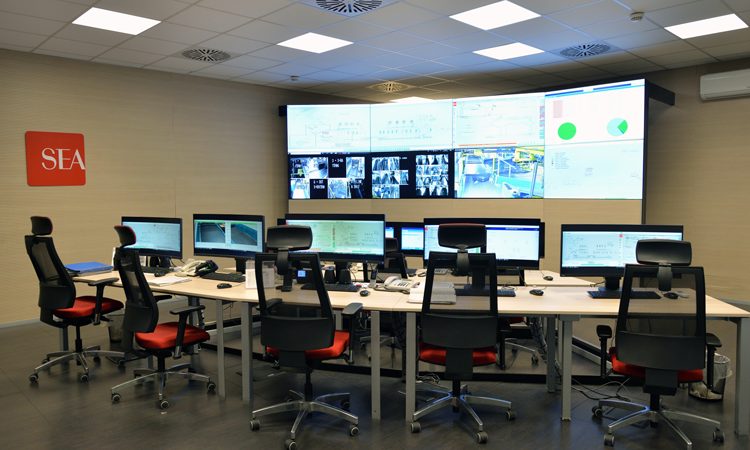The new BHS Control Room in Milan Malpensa Airport