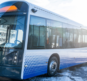 Prototype eco-friendly electric bus trialled at Vilnius Airport