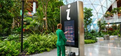 Digital kiosks Hamad Airport